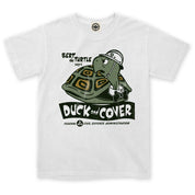 Bert The Turtle "Duck & Cover" Unisex Pigment Dyed Tee