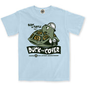 Bert The Turtle "Duck & Cover" Unisex Pigment Dyed Tee