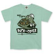 Bert The Turtle "Duck & Cover" Unisex Pigment Dyed Tee