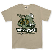 Bert The Turtle "Duck & Cover" Unisex Pigment Dyed Tee