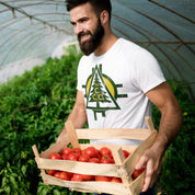 CCC (Civilian Conservation Corps) Tree Logo Men's T-Shirt in White