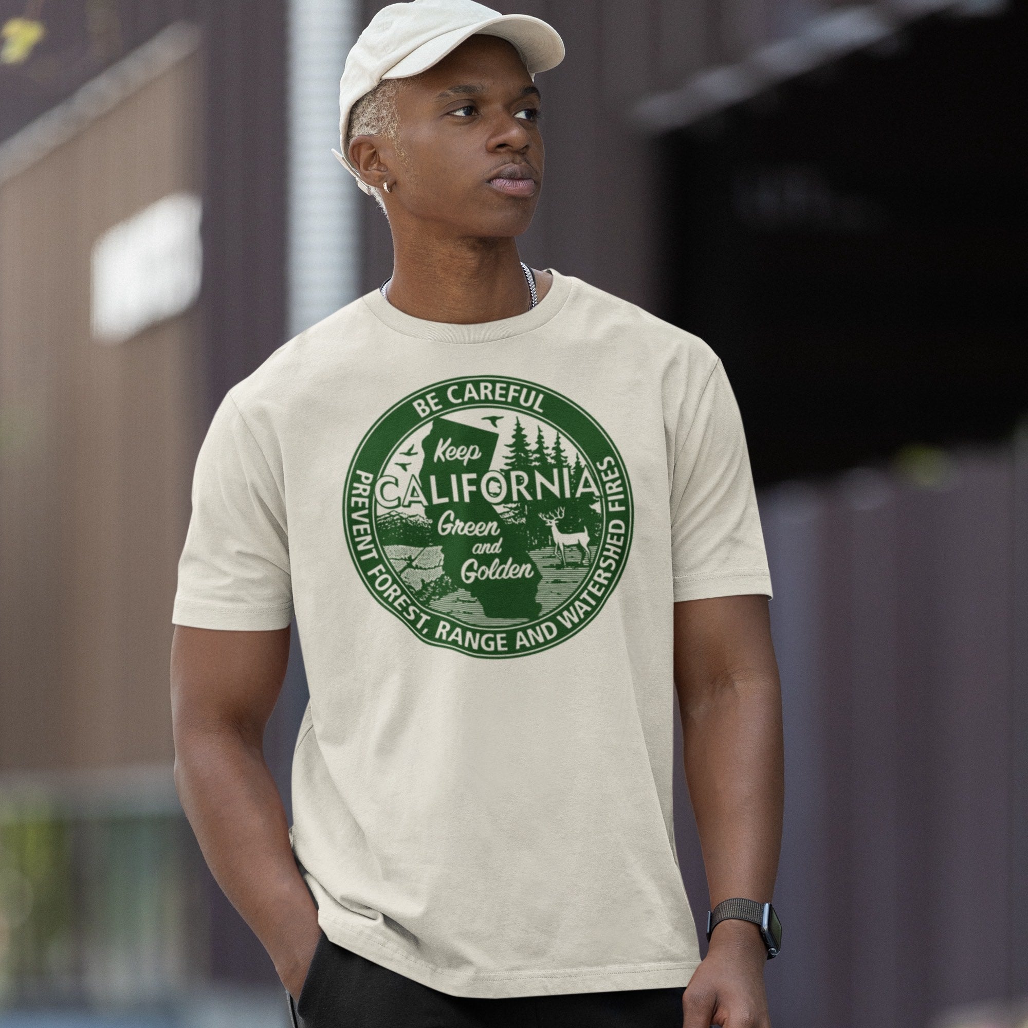 Originals california t-shirt mint green top