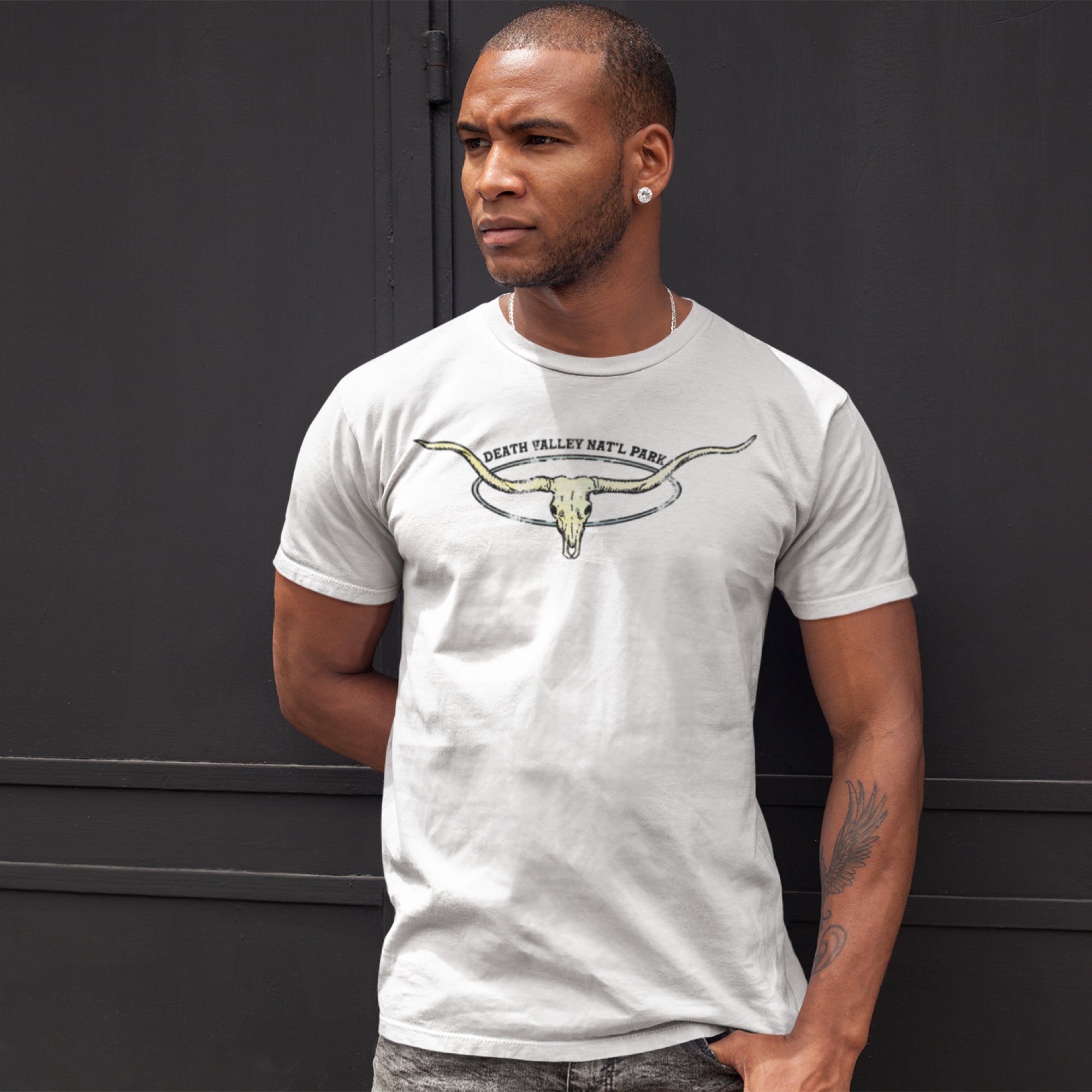 Death Valley National Park Men's T-Shirt in White