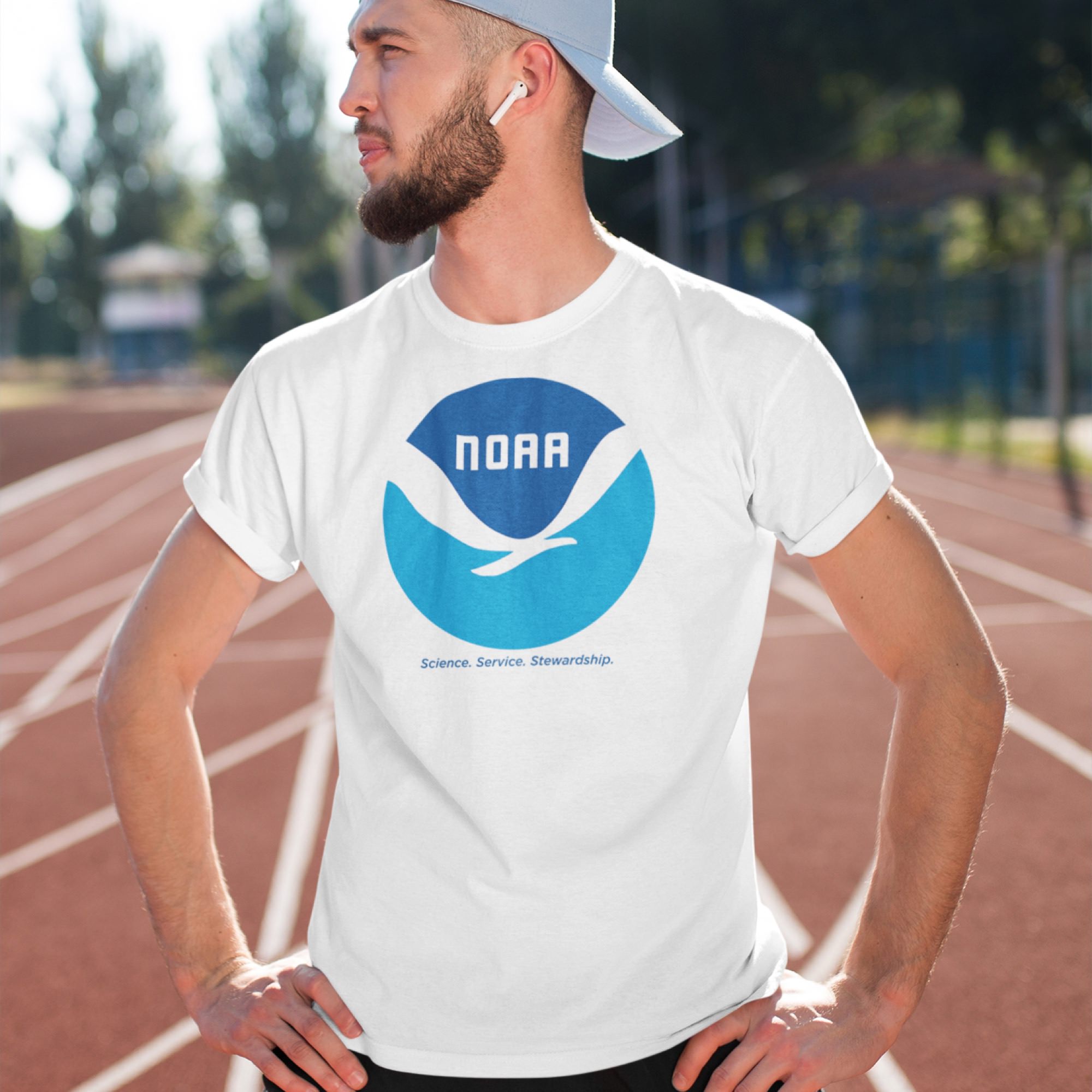 NOAA (Science Service Stewardship) Logo Men's Tee