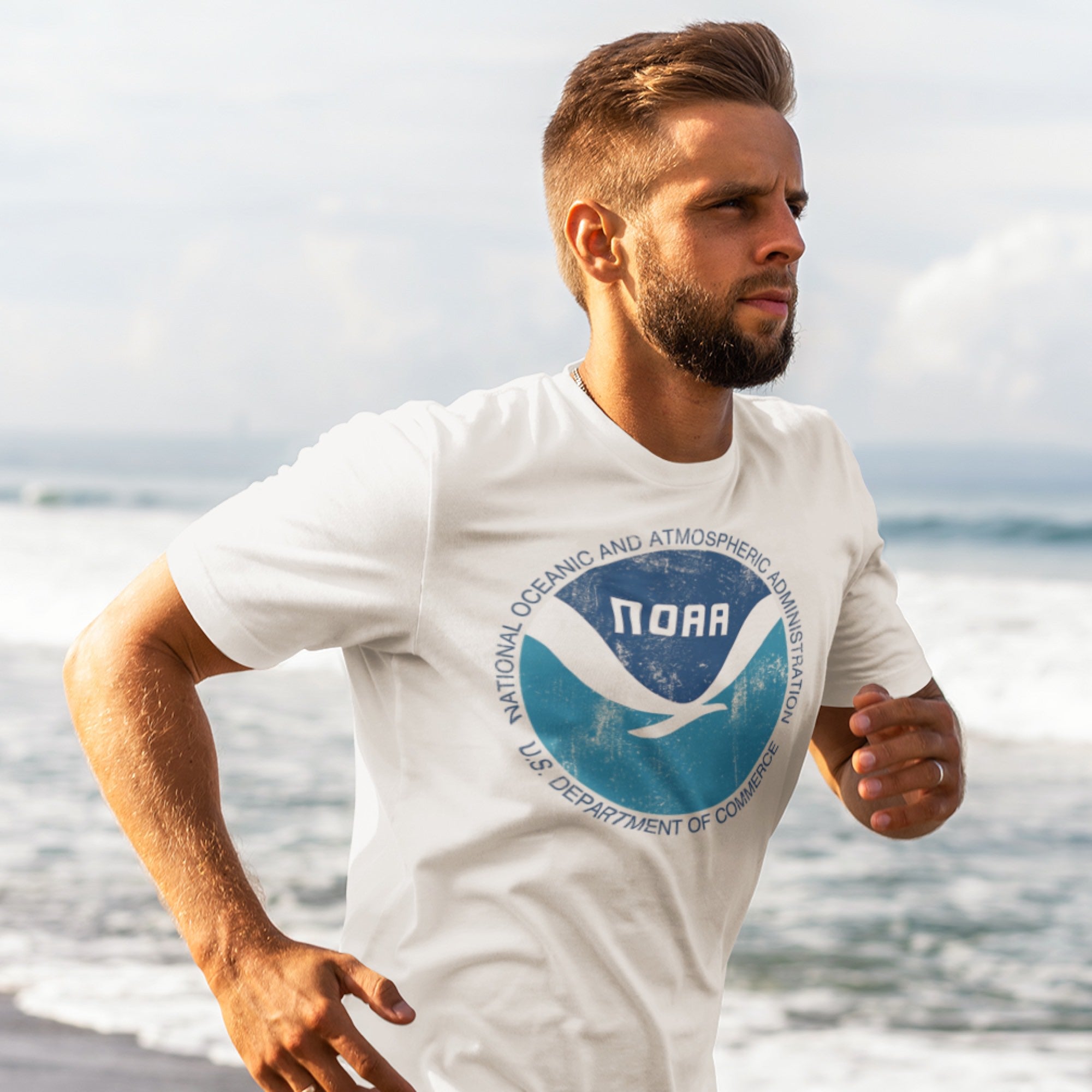 Vintage NOAA Logo Men's Tee