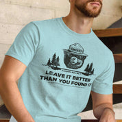 Smokey Bear's Campsite Rule Men's Tee