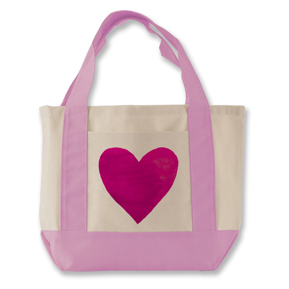 Vintage Heart Shopping Bag (Mini)