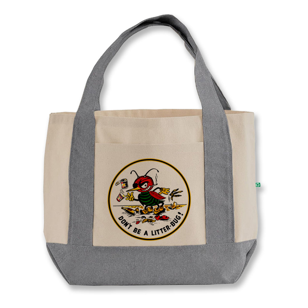 Vintage Litter-Bug Shopping Bag (Mini)