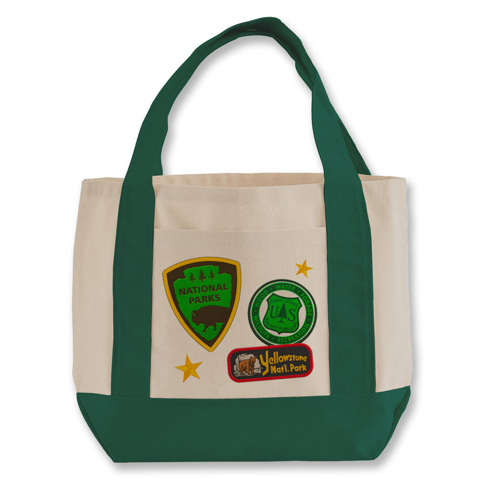 National Parks Patches Shopping Bag (Mini)