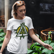 CCC (Civilian Conservation Corps) Tree Logo Women's Relaxed Fit Tee