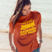 California State Beaches Unisex Pigment Dyed Tee
