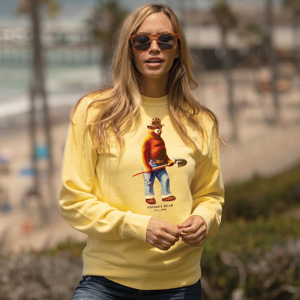 Smokey Bear Est. 1944 Unisex Crew Sweatshirt