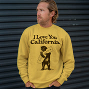 I Love You California Unisex Crew Sweatshirt