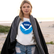 Vintage NOAA Logo Unisex Crew Sweatshirt