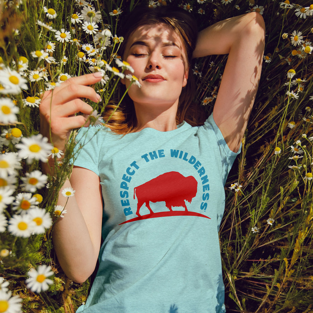 Respect The Wilderness Logo Unisex Tee