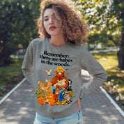 Smokey Bear Vintage "Babes In The Woods" Unisex Crew Sweatshirt