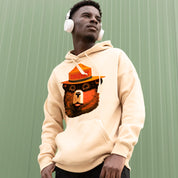 Multicolor Smokey Bear Unisex Hoodie