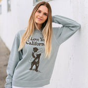 I Love You California Unisex Crew Sweatshirt