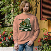 Bert The Turtle "Duck & Cover" Unisex Crew Sweatshirt