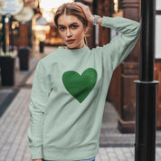 Vintage Heart Unisex Crew Sweatshirt