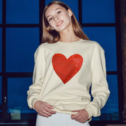 Vintage Heart Unisex Crew Sweatshirt