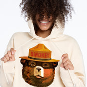 Multicolor Smokey Bear Unisex Hoodie