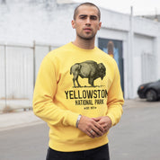 Yellowstone National Park 1872 Unisex Crew Sweatshirt