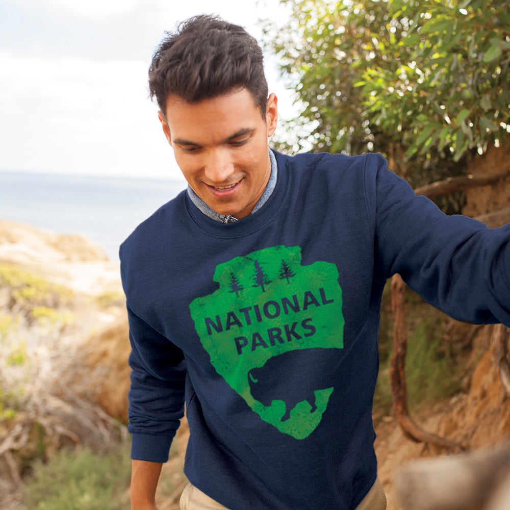 National Parks Logo Unisex Crew Sweatshirt