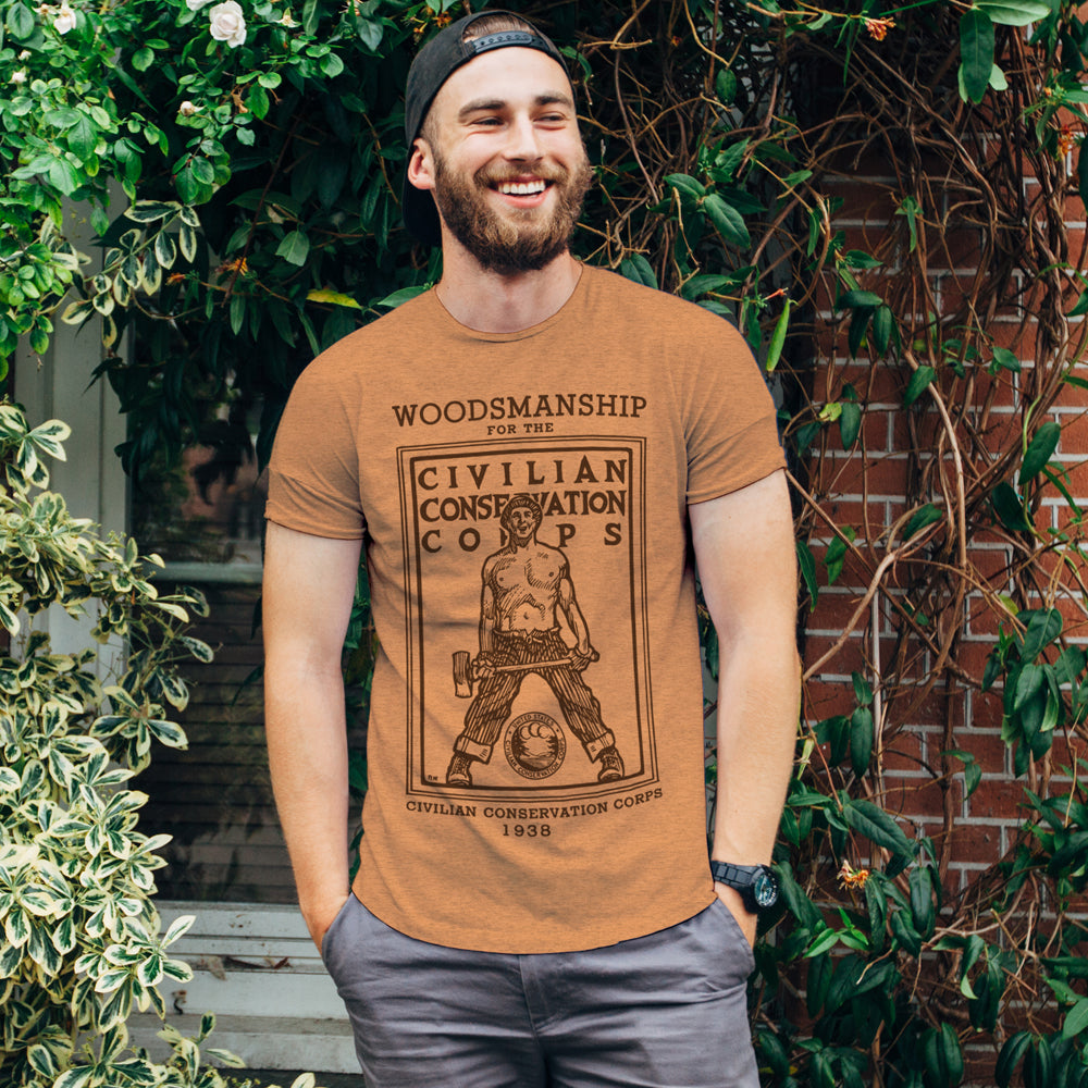 CCC (Civilian Conservation Corps) Woodsmanship Unisex Tee