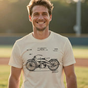 Harley-Davidson Motorcycle Patent Unisex Tee