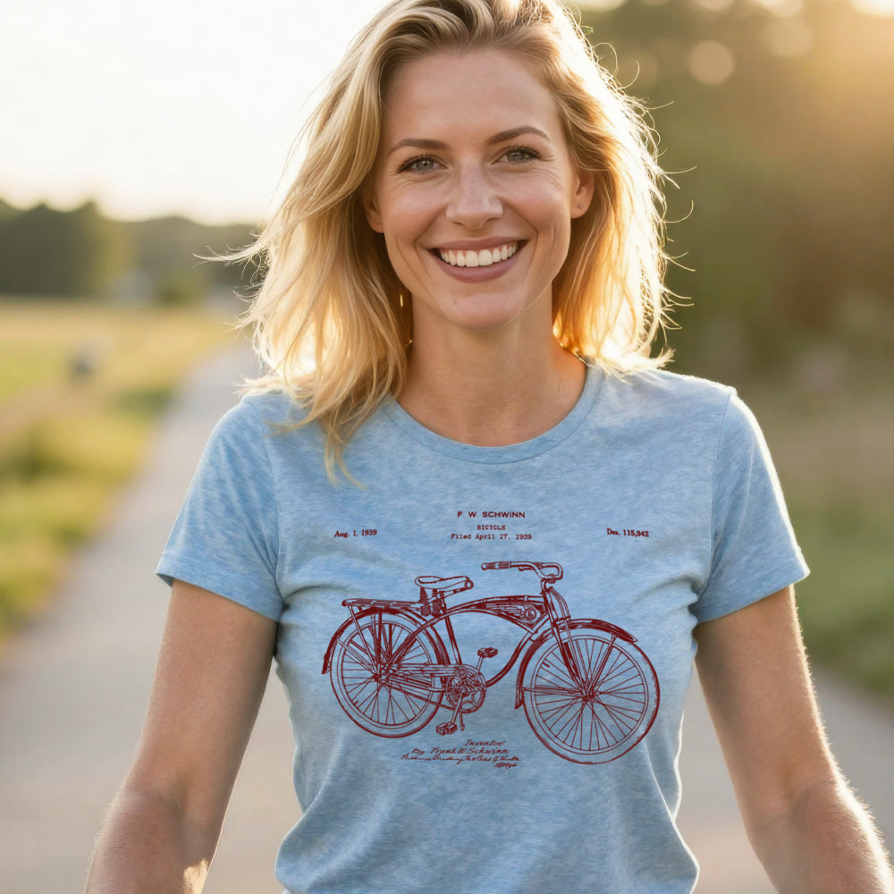 Schwinn Bicycle Patent Unisex Tee