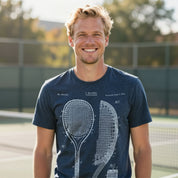 Tennis Racket Patent Unisex Tee