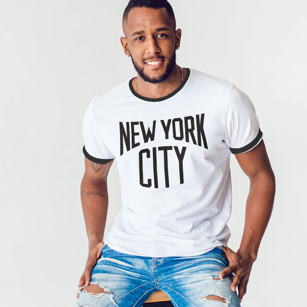 New York City Unisex Ringer Tee