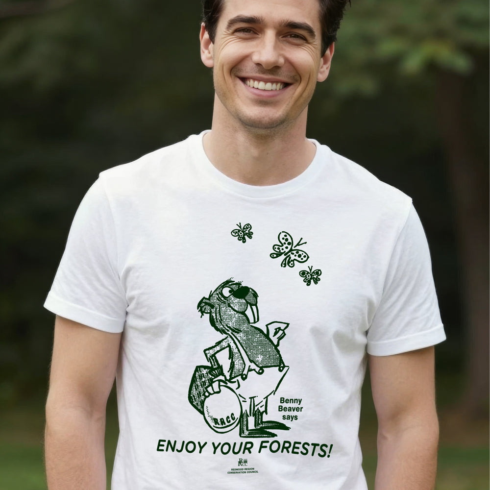 Benny Beaver "Enjoy Your Forests" Unisex Tee