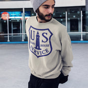 US Light House Service Unisex Crew Sweatshirt