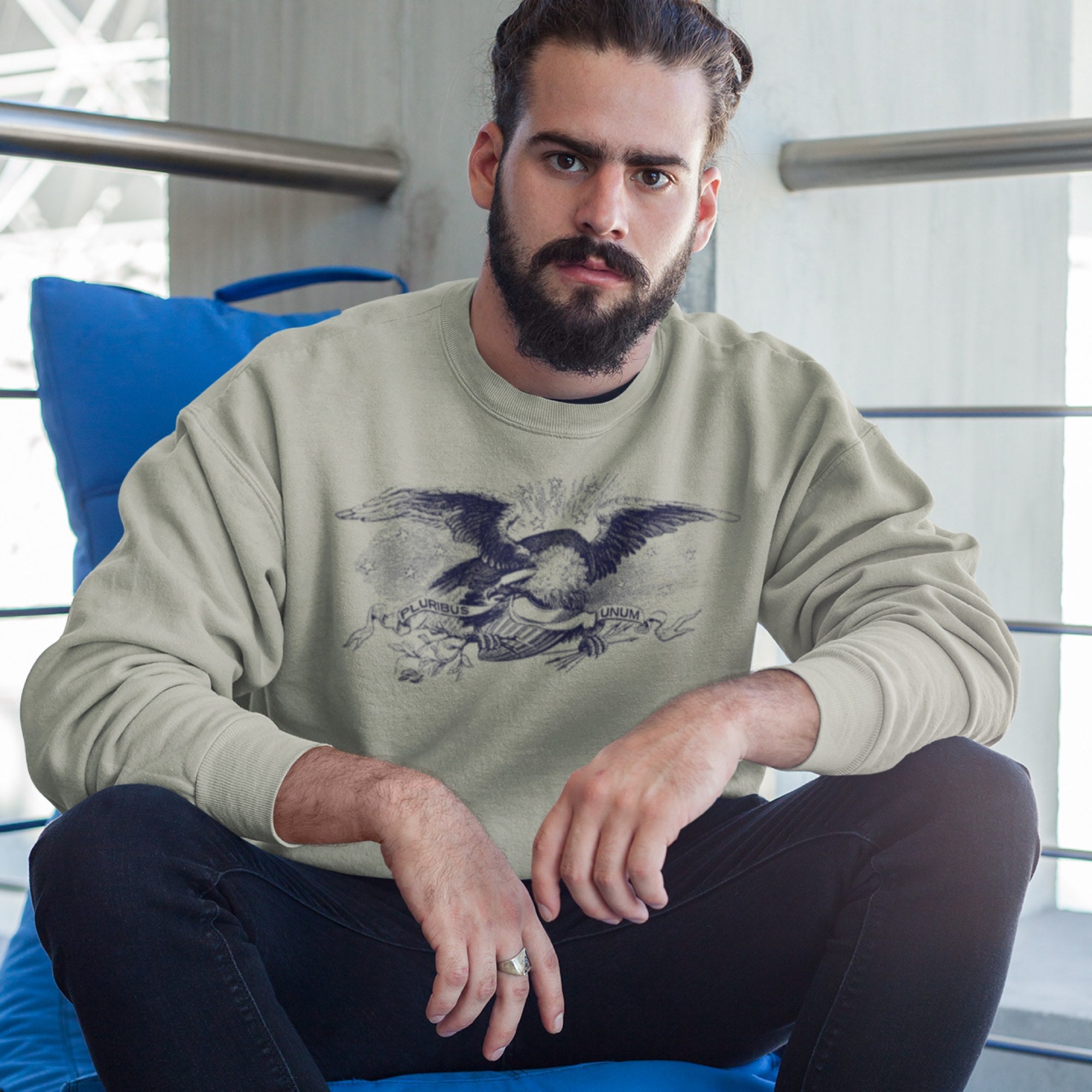 American Eagle (E Pluribus Unum) Unisex Crew Sweatshirt