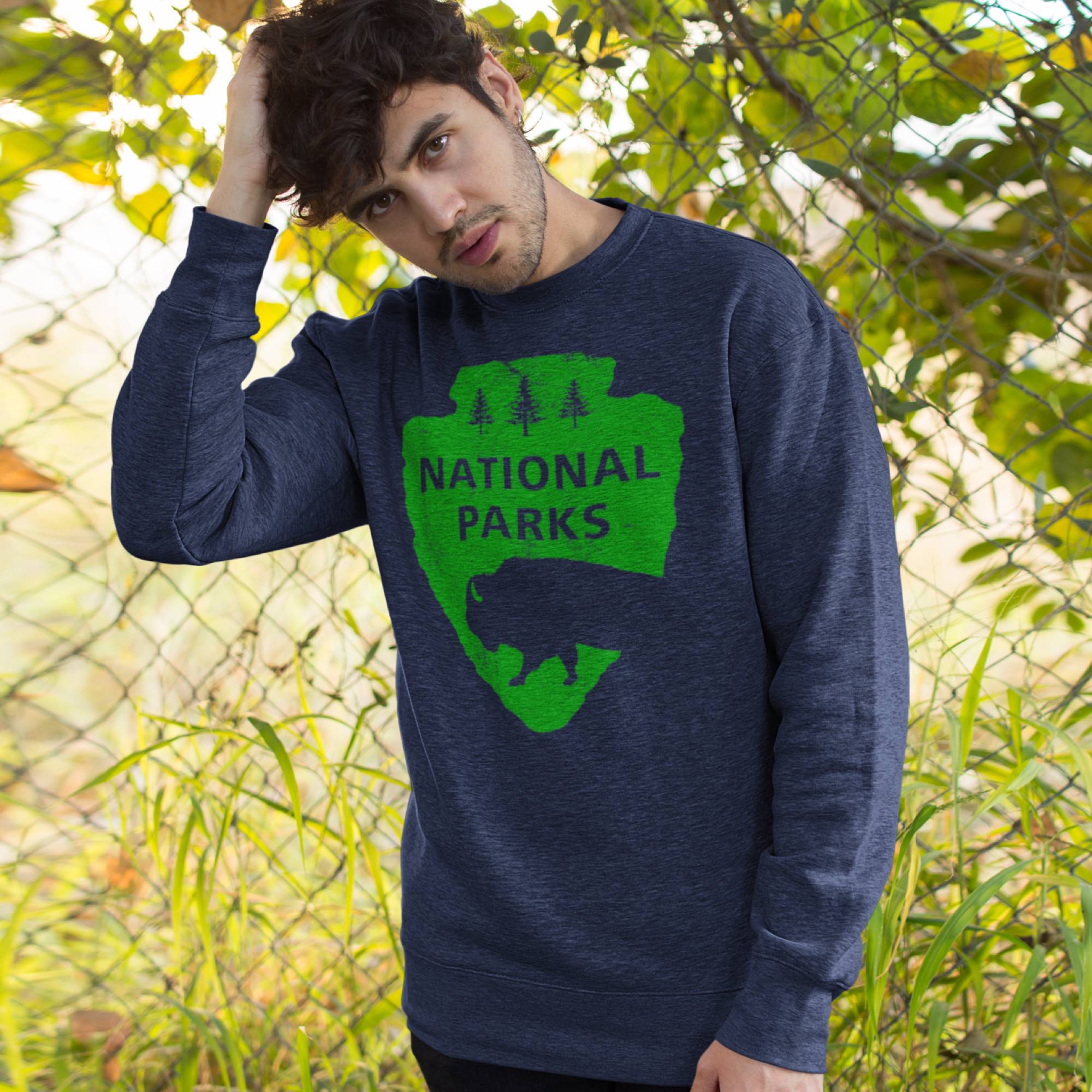 National Parks Logo Unisex Crew Sweatshirt
