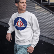 Vintage Civil Defense Logo Unisex Crew Sweatshirt