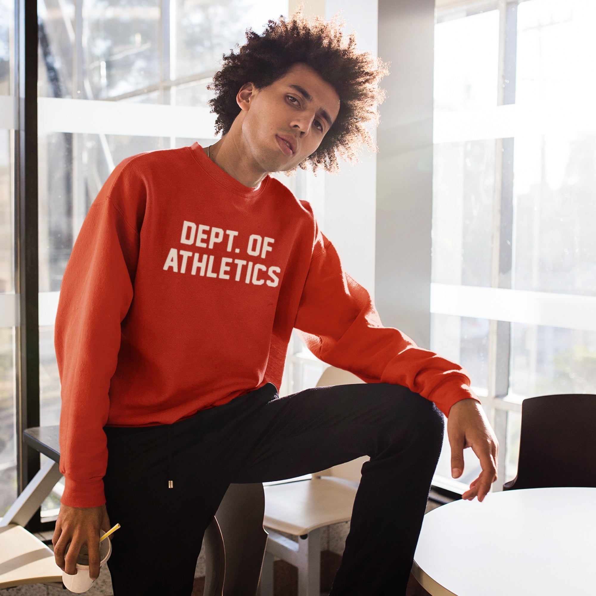Dept. Of Athletics Unisex Crew Sweatshirt