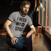 NASA I Need My Space Men's Ringer Tee