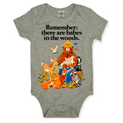 Smokey Bear Vintage "Babes In The Woods" Infant Onesie