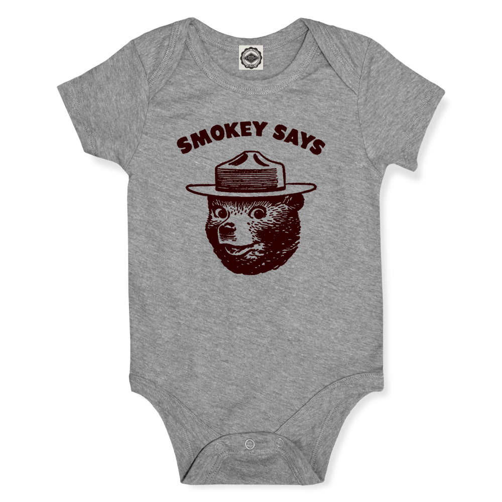 Smokey Bear "Smokey Says" Infant Onesie