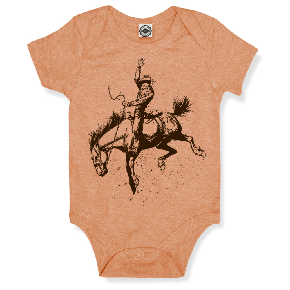 Cowboy Bronco Infant Onesie