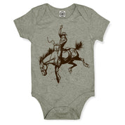 Cowboy Bronco Infant Onesie