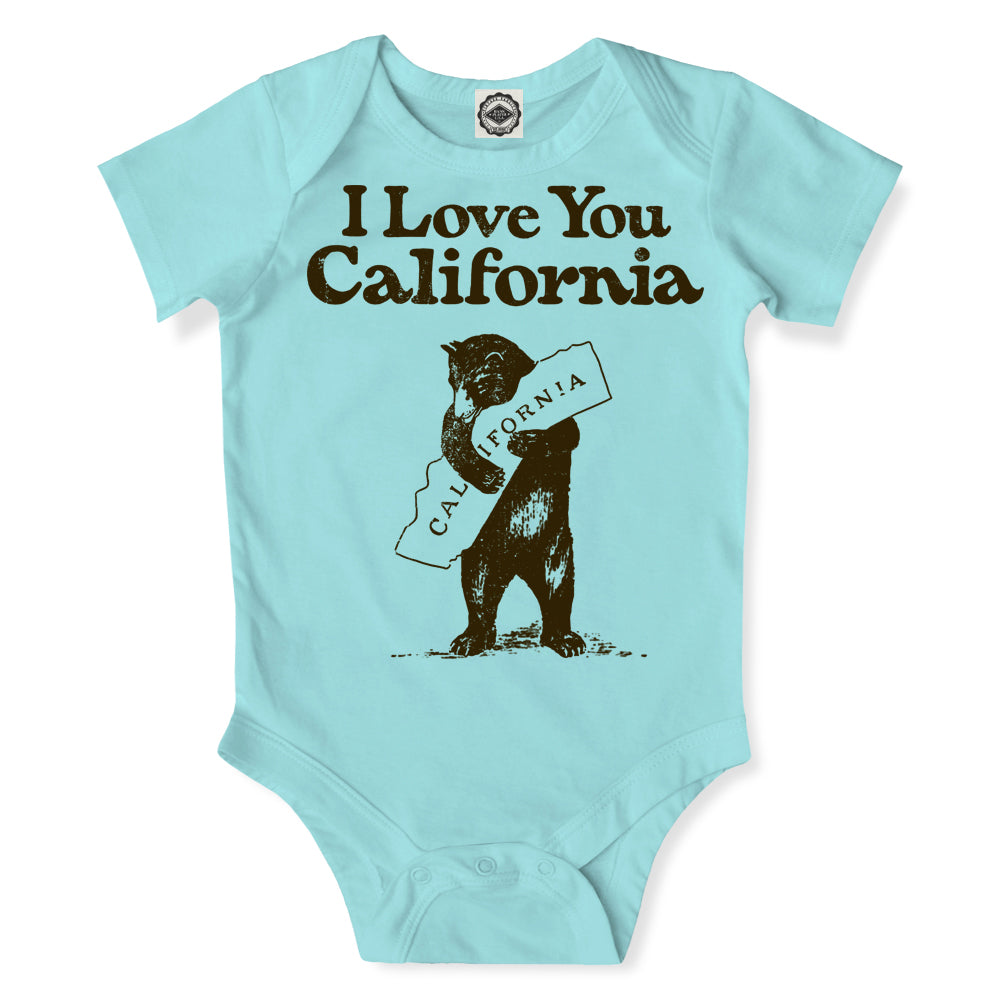 I Love You California Infant Onesie