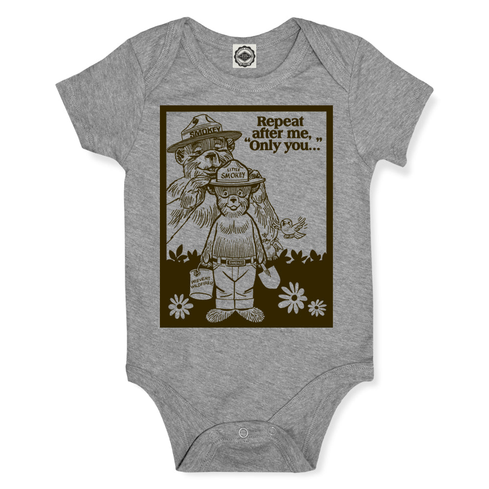 Smokey Bear "Little Smokey" Infant Onesie