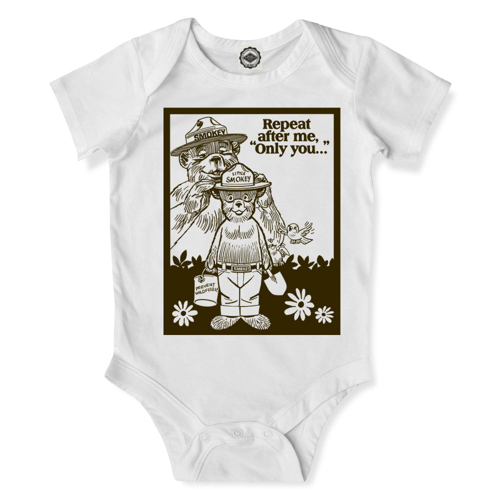 Smokey Bear "Little Smokey" Infant Onesie