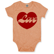 Love Heart Infant Onesie