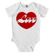 Love Heart Infant Onesie