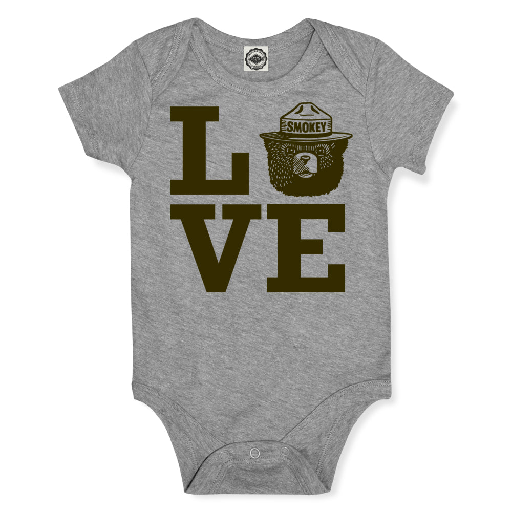 Smokey Bear Love Infant Onesie